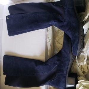 Marc Fisher boots Navy blue color